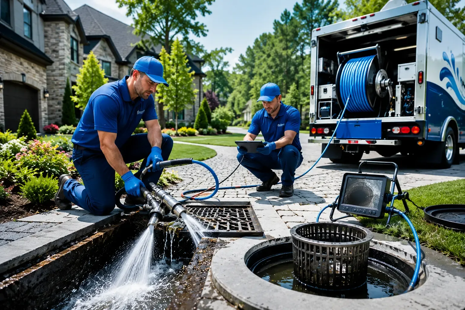 Local outdoor drain cleaning professionals in Naples, TX
